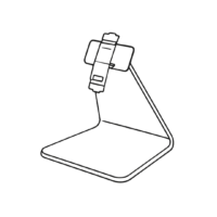 1 (2) Small Table Stand Support