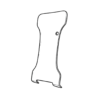 Iron prying tool