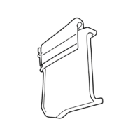 Vertical board buckle